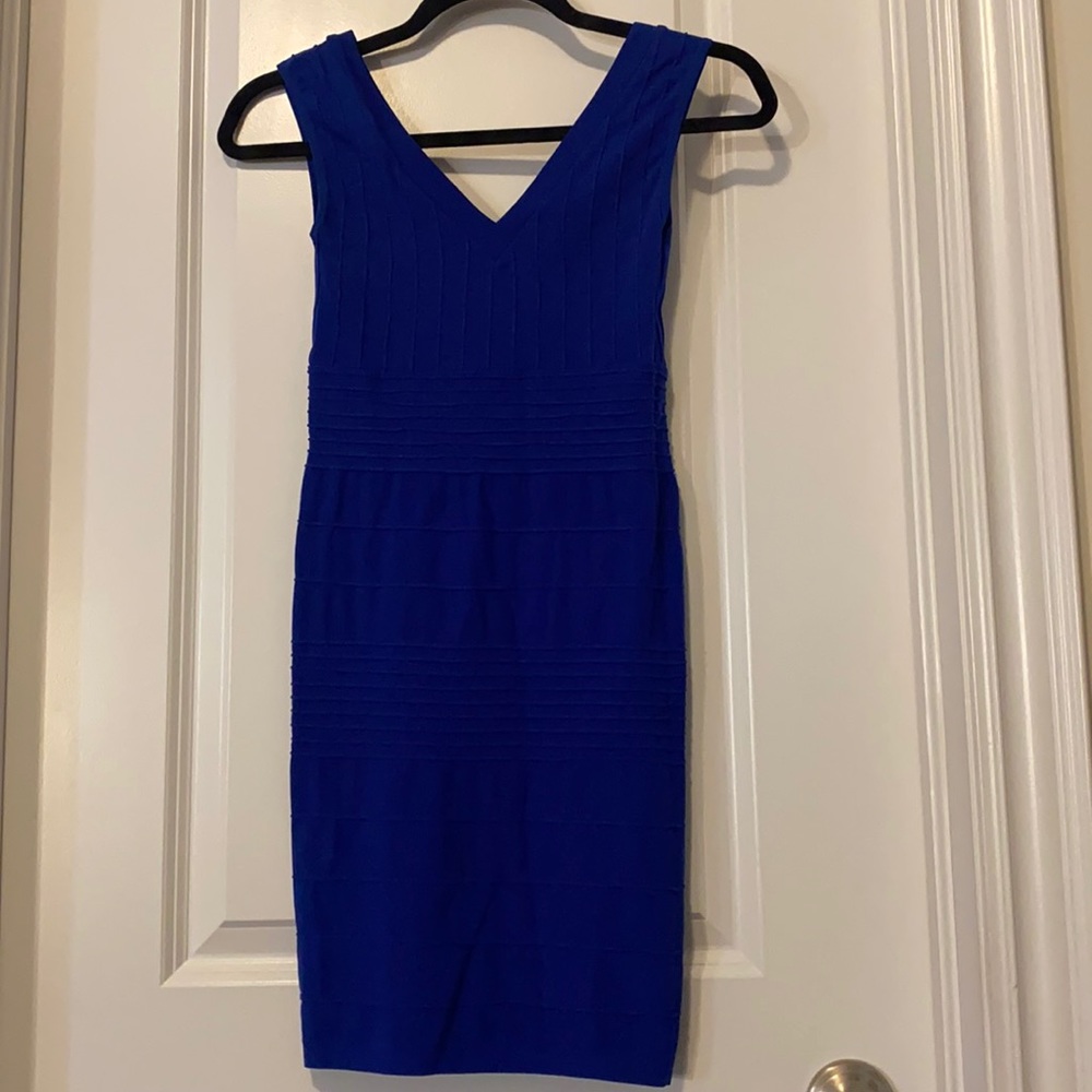 Royal blue Bodycon dress